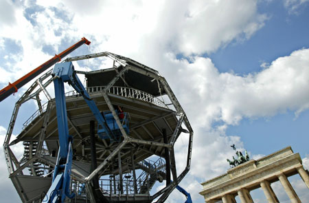 Berlin hopes World Cup will heal divisions