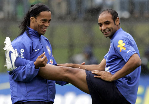 Brazilian players ready for World Cup