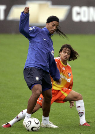 Brazilian players ready for World Cup