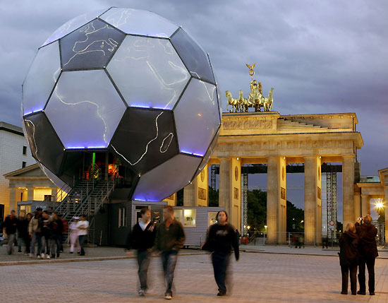 Giant globe in Berlin
