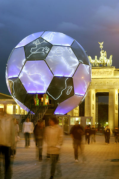 Giant globe in Berlin