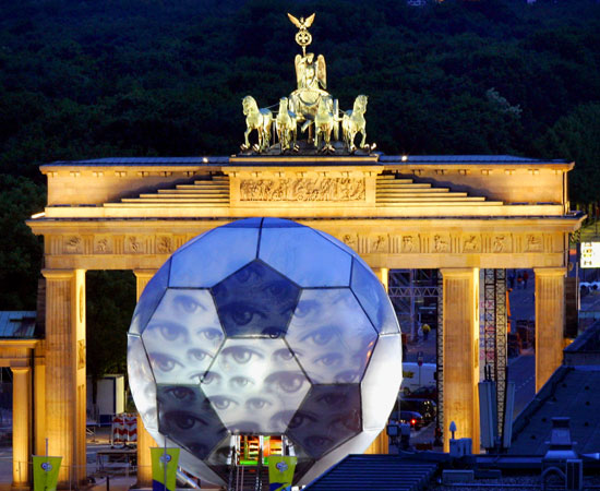 Giant globe in Berlin