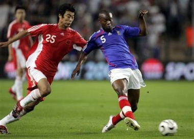 Soccer: France beat China 3-1