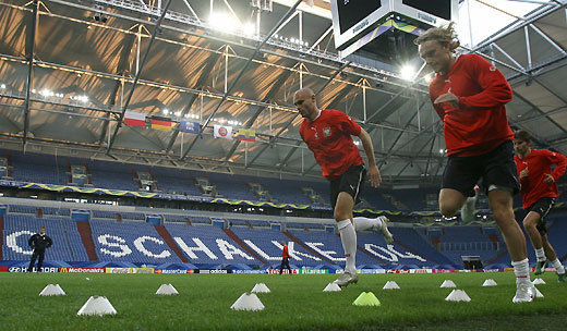 Poland in training