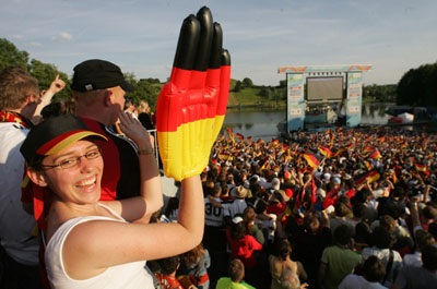 Germany celebrates beginning of World Cup with victory