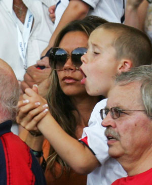 Beckham's 'golden' goal