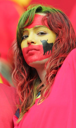 Spain's elimination leads to violence and media gloom