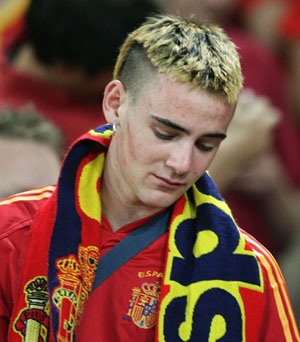 Spanish soccer fans vandalize Madrid after team loss