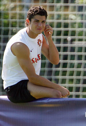 Portugal's training session