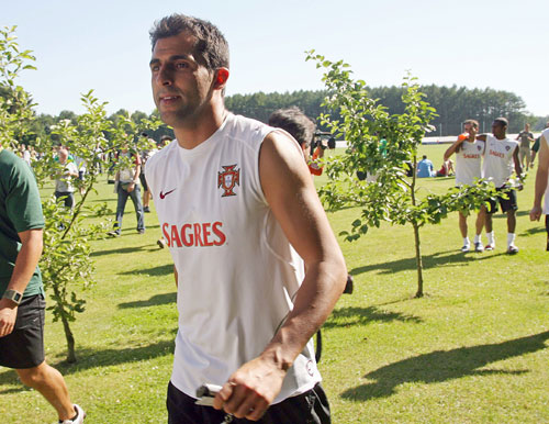 Portugal's training session