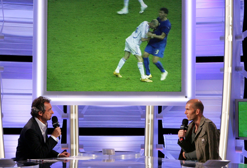 Zidane accepts TV interview on head-butt event