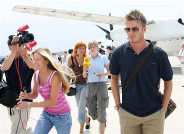 Beckham hopes to be fit for Real's U.S. Tour