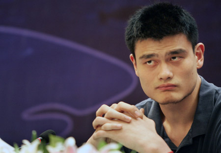 Yao Ming attends WildAid's public awareness campaign