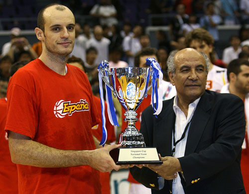 Philips singapore Cup basketball game