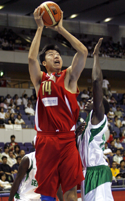 China beats Senegal 100:83