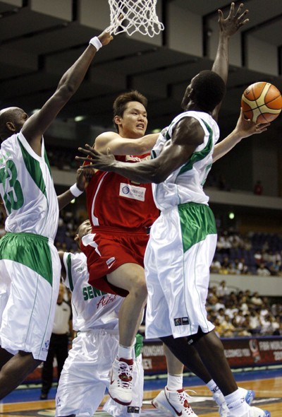 China beats Senegal 100:83