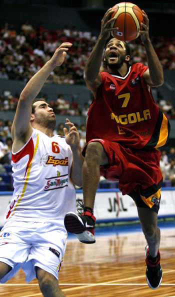 Spain downs Angola 93-83