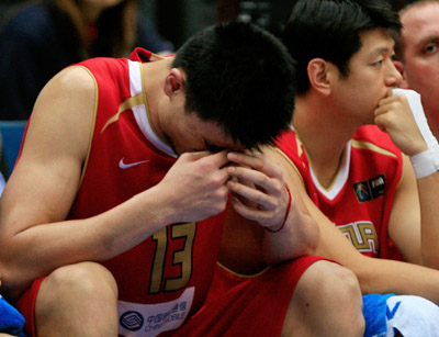 China loses to Greece 95-64