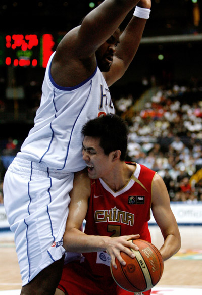 China loses to Greece 95-64