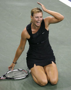 Sharapova wins US Open title