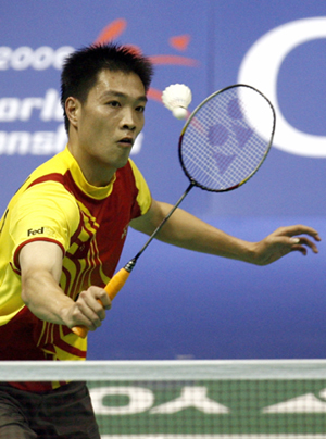 Chen Hong knocks out defending champion Taufik