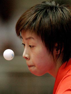 Table tennis queen ready for fifth World Cup gold