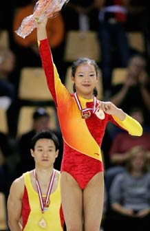 China on top at gymnastics worlds