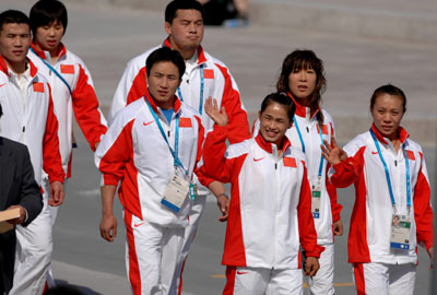 China survives scares at Asiad table tennis