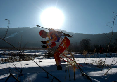 China wins men's biathlon relay at Winter Asiad