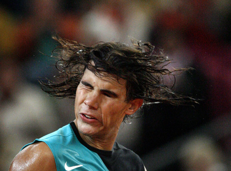 Federer,Nadal battles in Hamburg Open