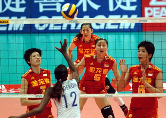 China beats Cuba to win Beilun Cup volleyball invitational