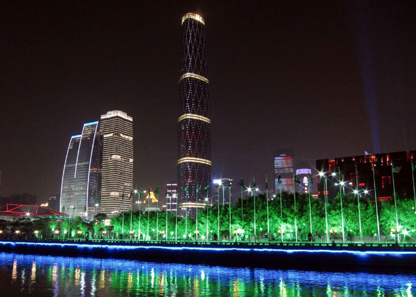 Guangzhou shines for Asian Games