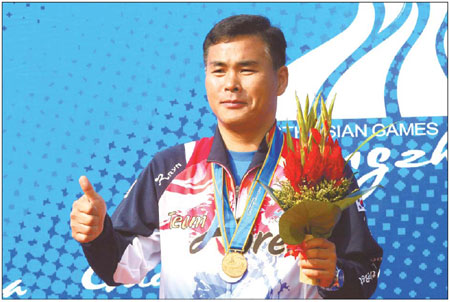 Korean veteran repeats 20-year-old feat at Asiad