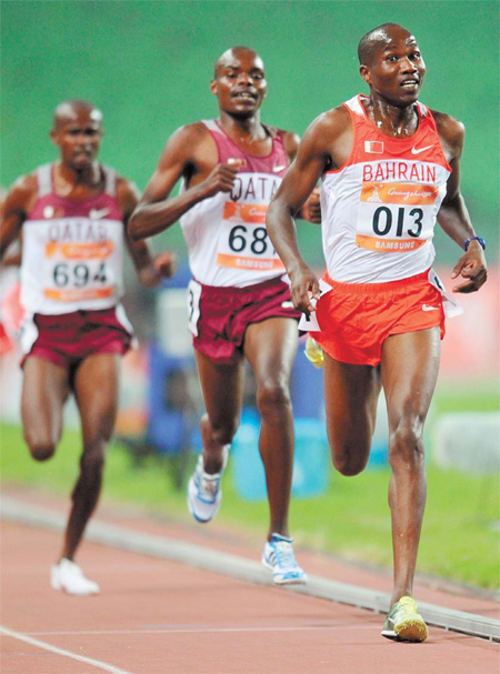 A Kenyan sweep on the track