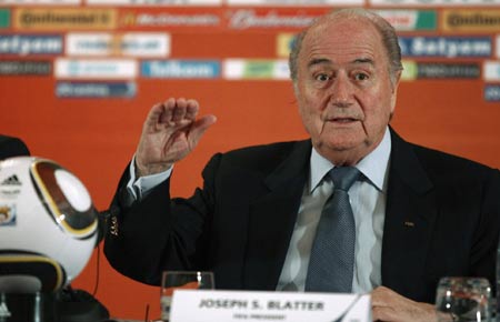 Blatter forced to reconsider new technology