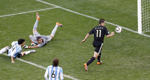 Germany beats Argentina 4-0
