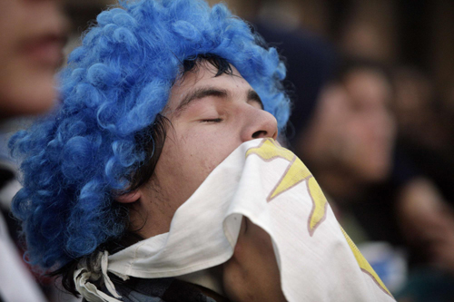 Uruguayans still upbeat despite loss to Dutch