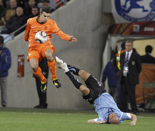 Uruguayans still upbeat despite loss to Dutch