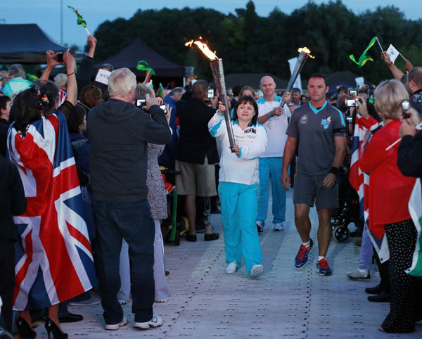 Paralympic Flame lit ahead of 24-hour torch relay