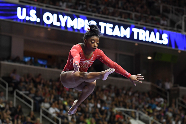 'Robots' Uchimura and Biles ready to roll