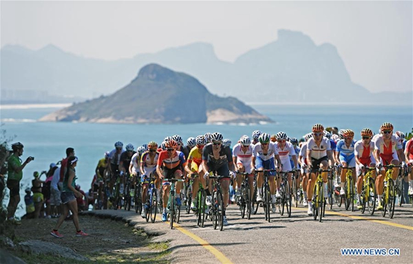 Belgium cyclist Greg wins men's road race at Rio Olympics