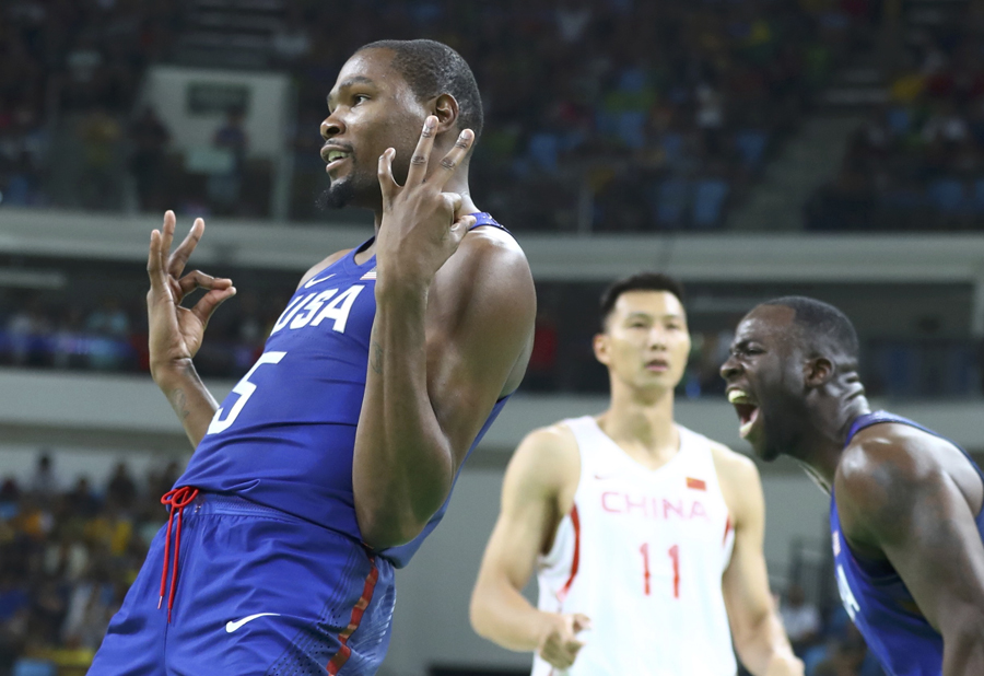 USA trounce China in men's basketball opener