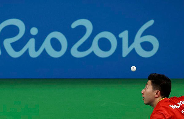 Flying start for Chinese table tennis in Rio 2016, top Japanese girl ousted
