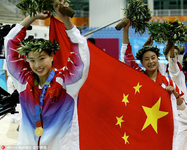 China's Wu Minxia cements her name in Olympic history