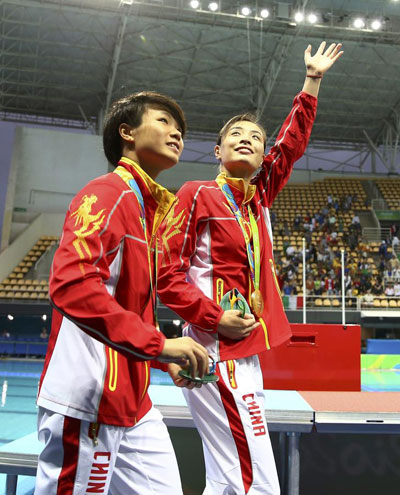 China's Wu Minxia cements her name in Olympic history