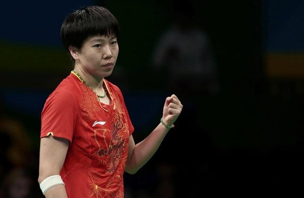 Li Xiaoxia beats off Fukuhara for straight second women's singles final in Olympics