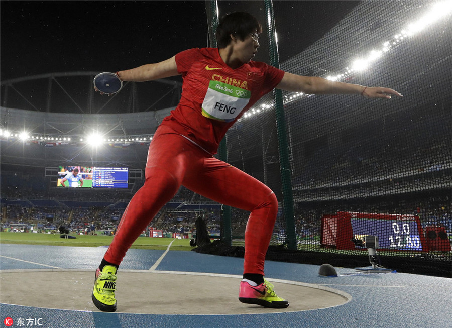 China makes new Olympic breakthroughs in field sports