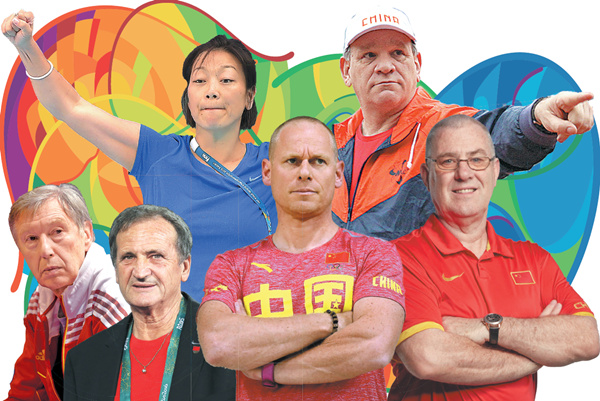 Foreign coaches help China's athletes to shine