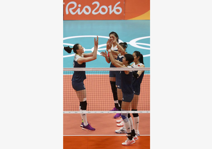 China's volleyballers burst Brazil's bubble
