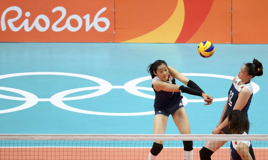 China's volleyballers burst Brazil's bubble